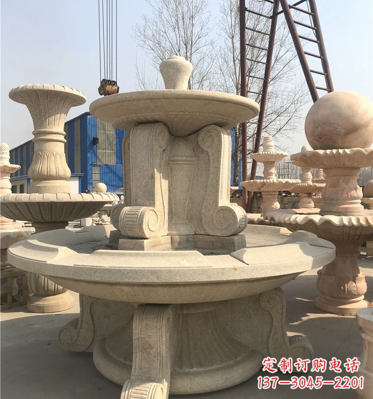 烟台石雕喷泉喷水池