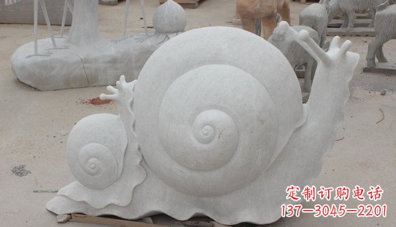 烟台石雕蜗牛