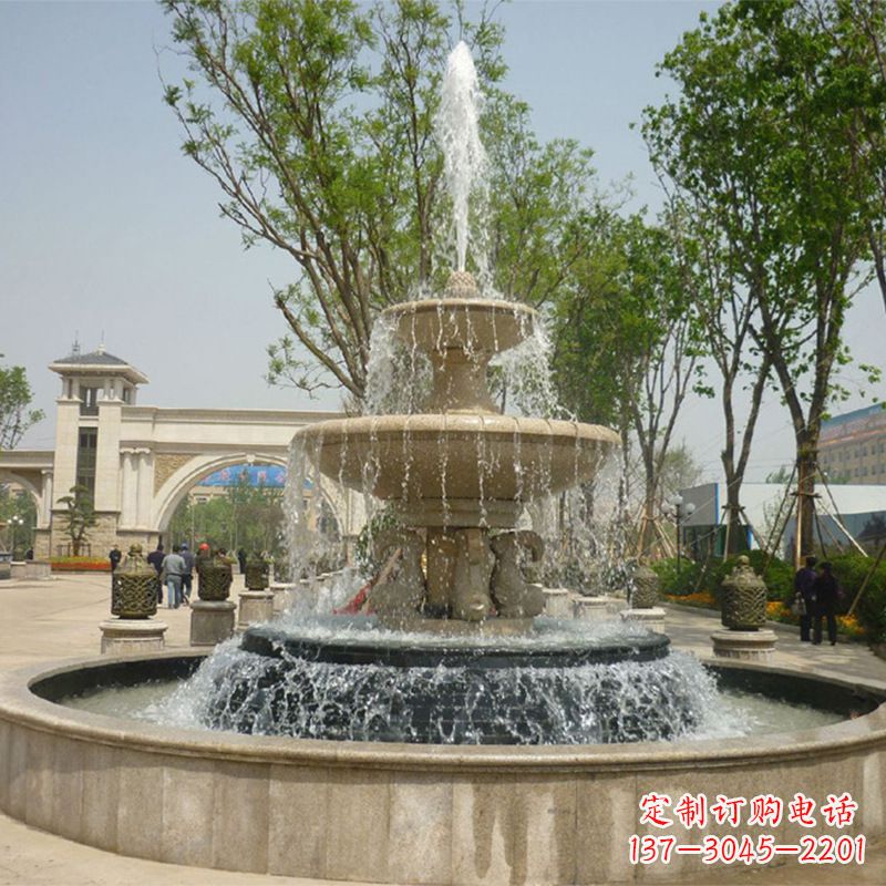 烟台石雕音乐喷泉
