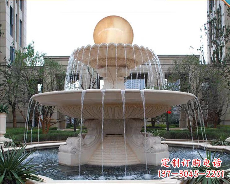 烟台石墩喷泉石雕