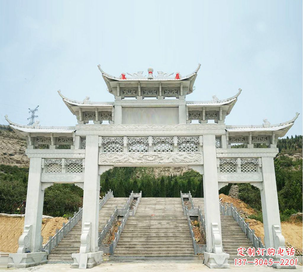 烟台石牌坊图片