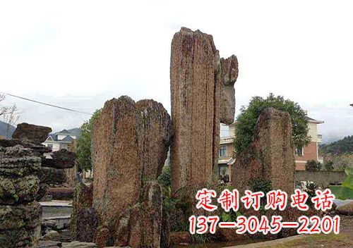 烟台石笋石假山