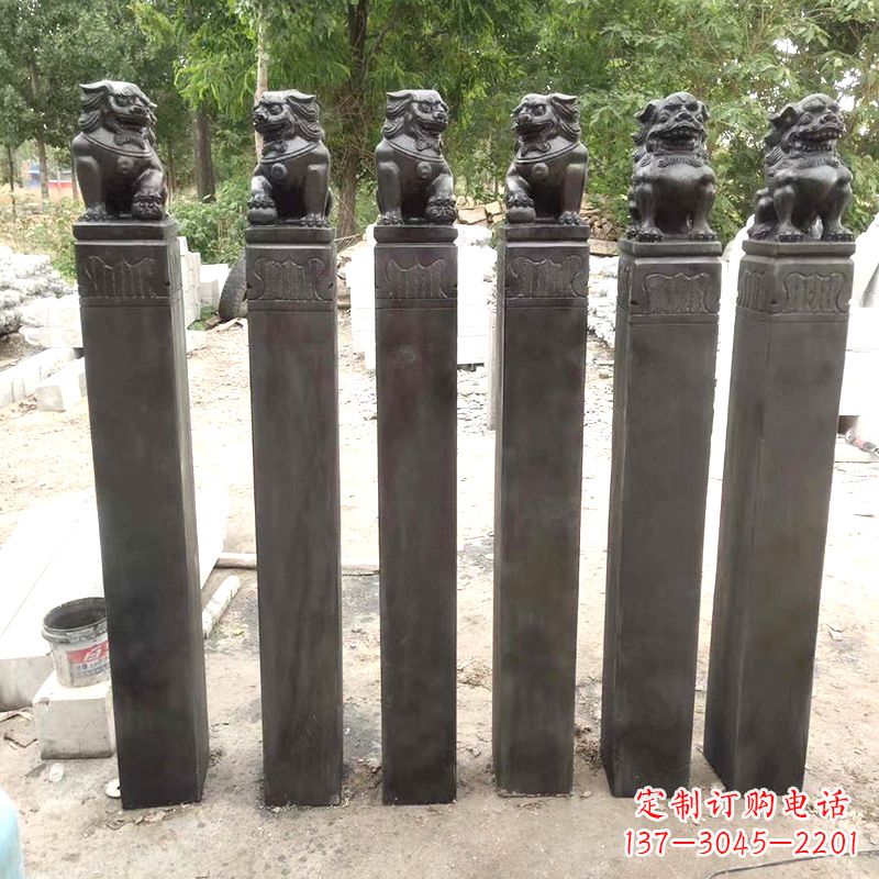 烟台拴马桩雕塑
