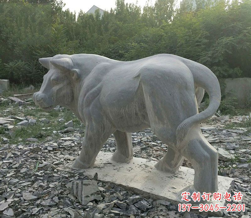 烟台水牛雕公园动物雕塑
