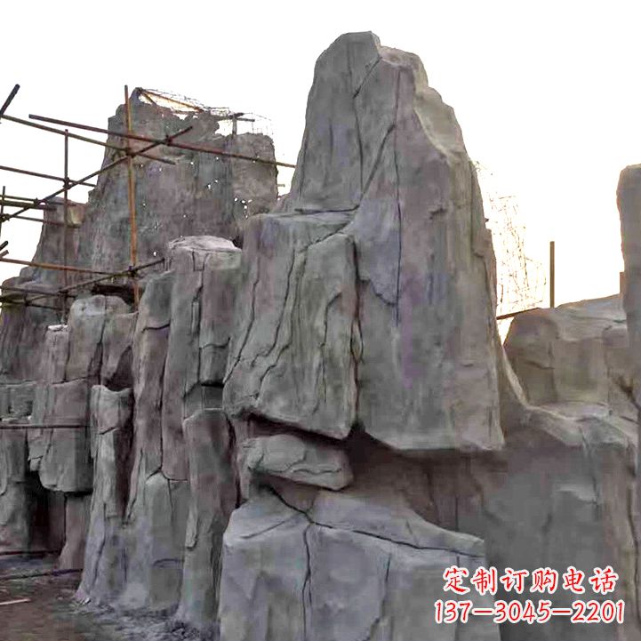 烟台水泥塑石假山雕塑
