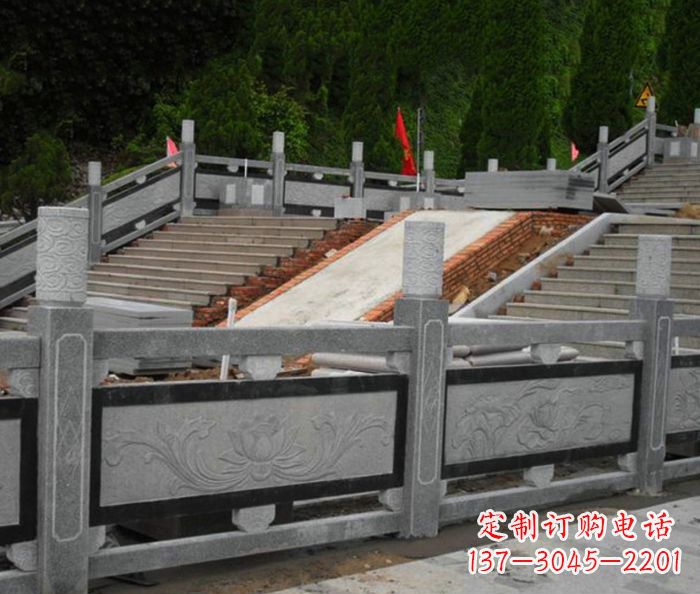 烟台寺庙景观仿古石栏板 (2)