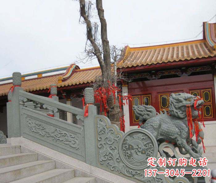 烟台寺庙景观仿古石栏板