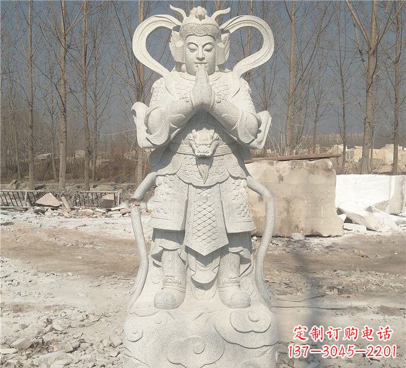 烟台寺庙韦陀菩萨雕塑