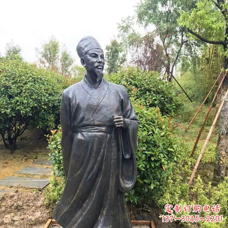 烟台苏东坡铸铜历史文化名人雕像