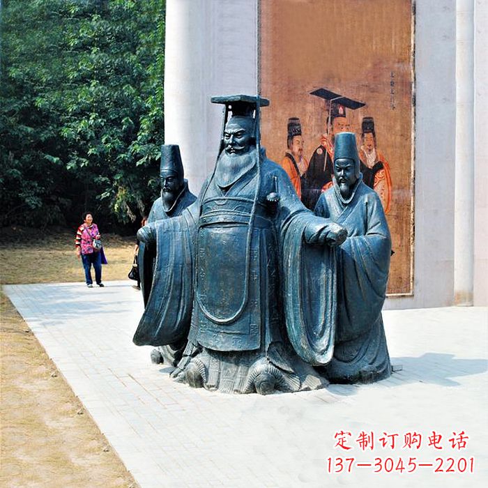 烟台隋文帝杨坚景观雕塑