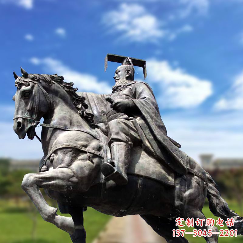 烟台隋文帝骑马雕塑