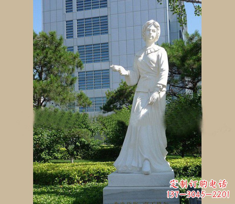 烟台提灯天使弗洛伦斯·南丁格尔石雕