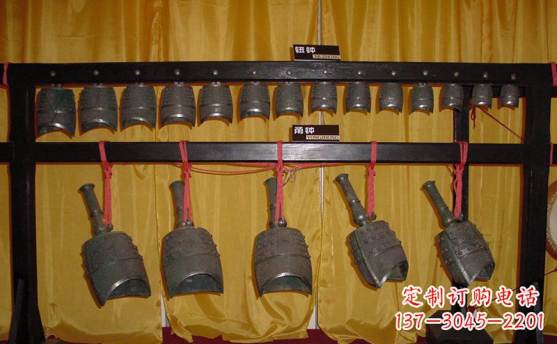 烟台铜编钟古代乐器雕塑