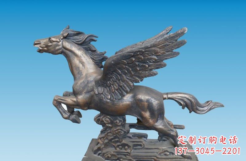 烟台铜雕飞马222
