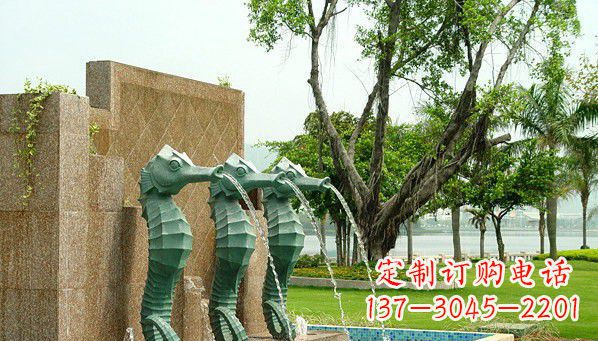 烟台铜雕海马雕塑