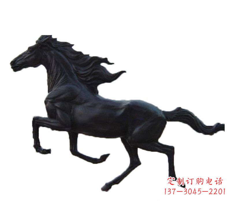 烟台铜雕马公园动物雕塑摆件