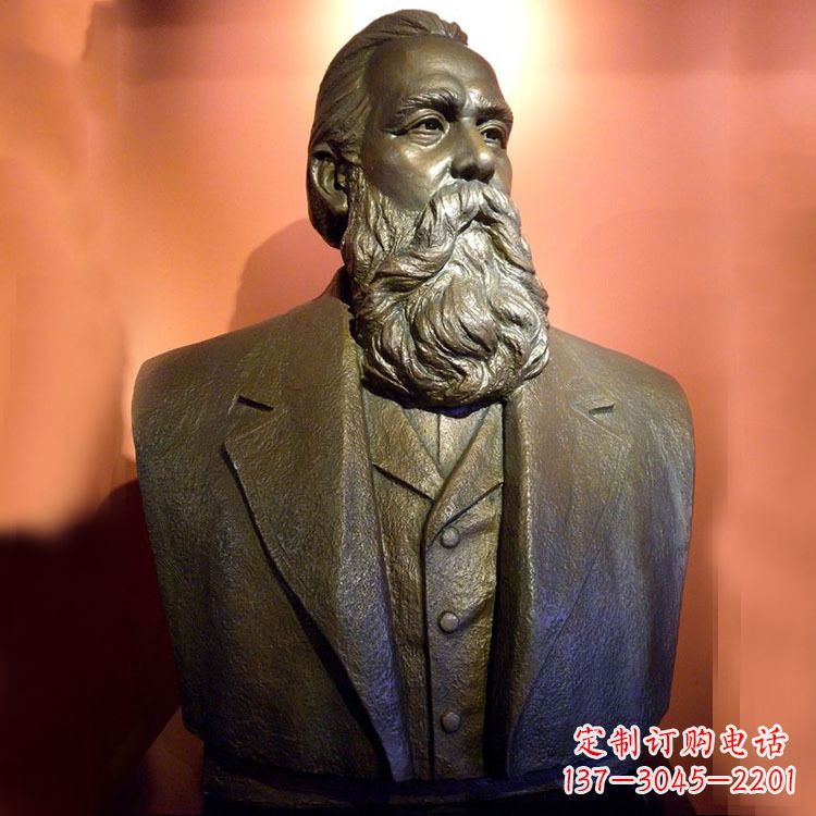 烟台铜雕马克思雕塑