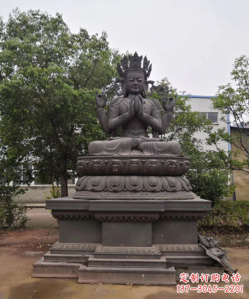 烟台铜雕密宗佛寺庙佛像雕塑