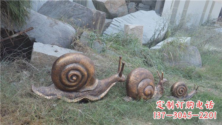 烟台铜雕蜗牛