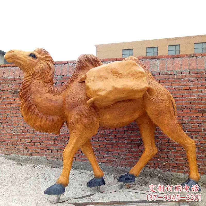 烟台驼粮食的仿真骆驼
