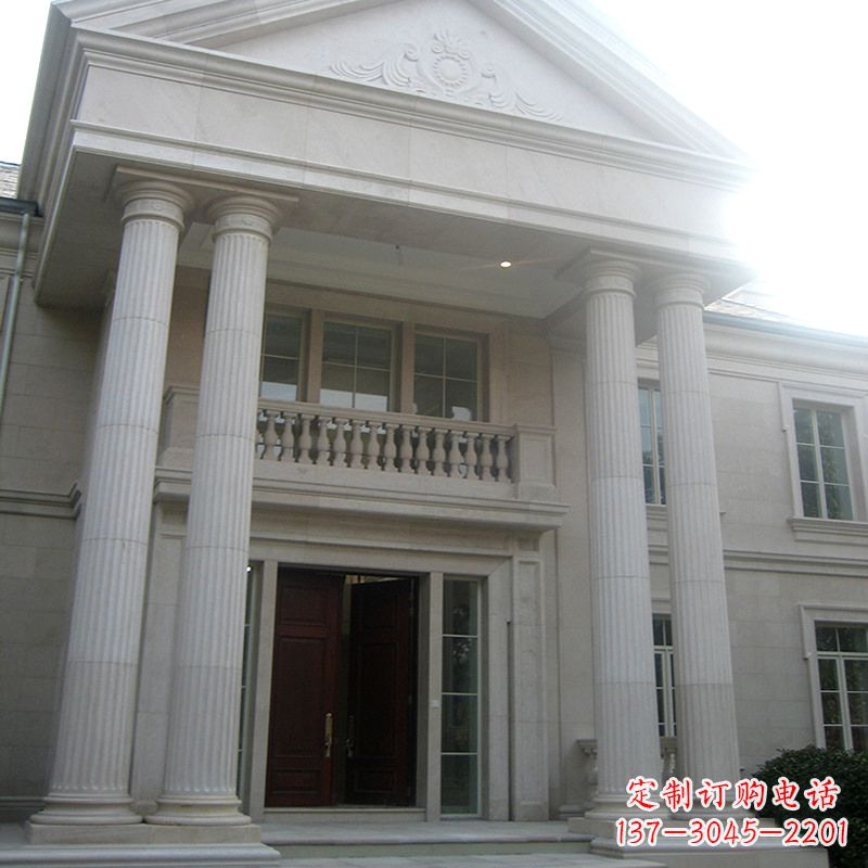 烟台外墙罗马柱石雕