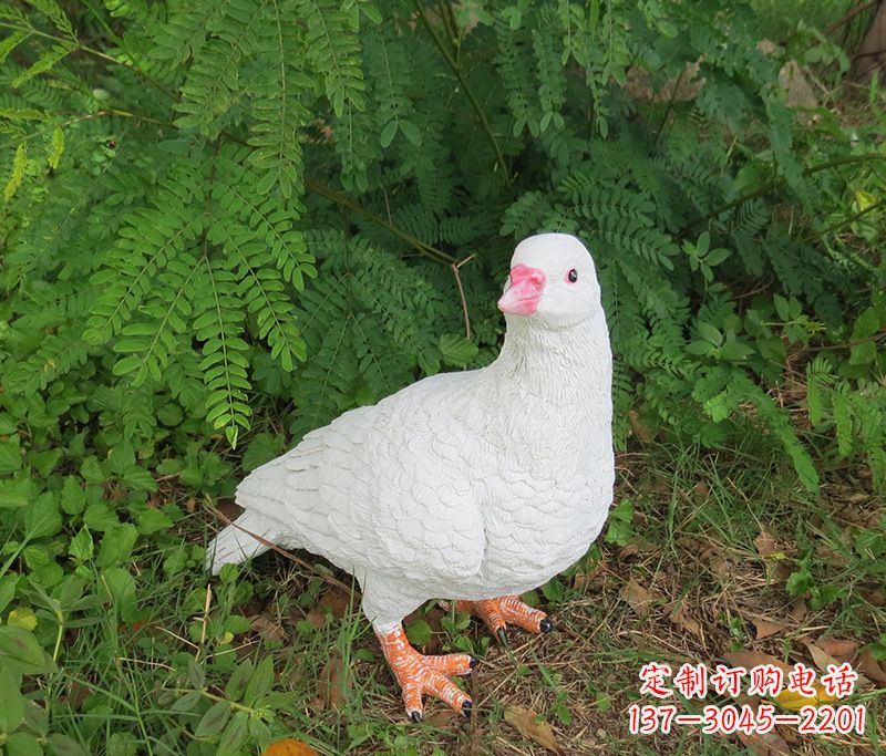 烟台潍坊青年路和平鸽灰姑娘雕塑
