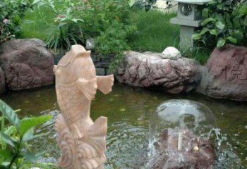 烟台艺术化的鲤鱼雕塑，让你家的氛围变得更加温馨
