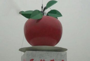 烟台精美苹果雕塑，给空间增添独特风格
