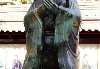 烟台青铜孔子行教像，把智慧和精神传承