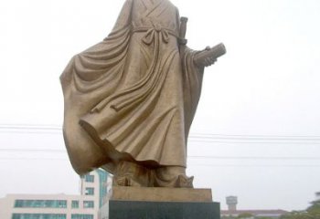 烟台屈原雕塑，华夏悠久文化之精粹