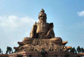 烟台中领雕塑-专业定制老子雕像