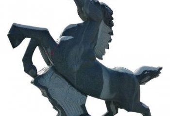 烟台中领雕塑的高精度石质马雕塑，是由于其精美…