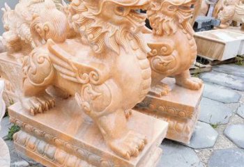 烟台中领雕塑，打造经典招财麒麟