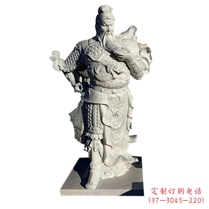 烟台武财神关羽石雕