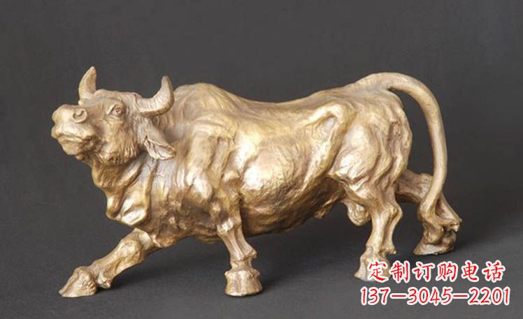 烟台西班牙斗牛-鎏金牛