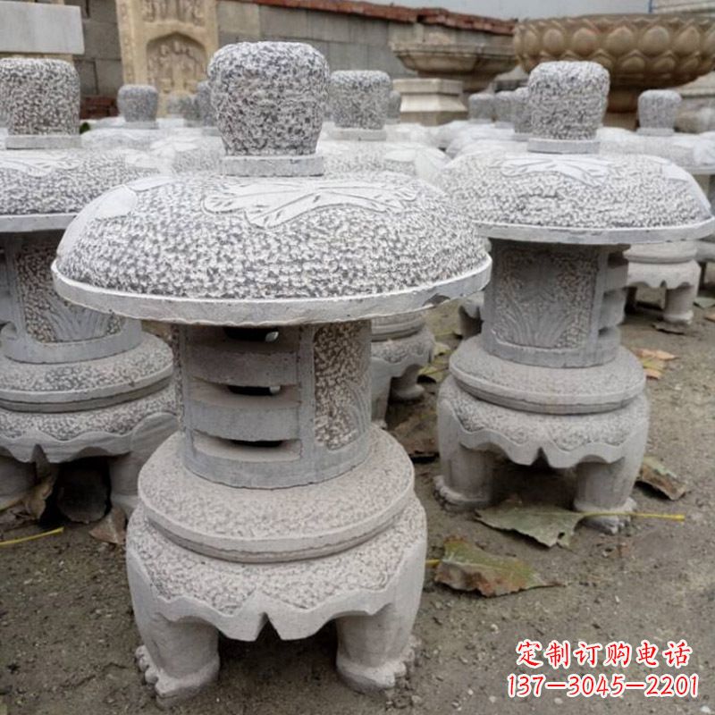 烟台现代大理石石灯