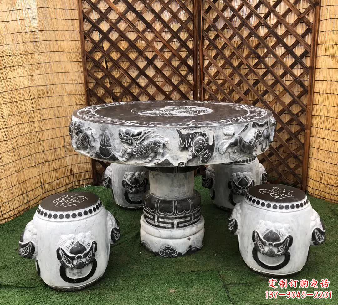 烟台小区休闲创意石桌凳