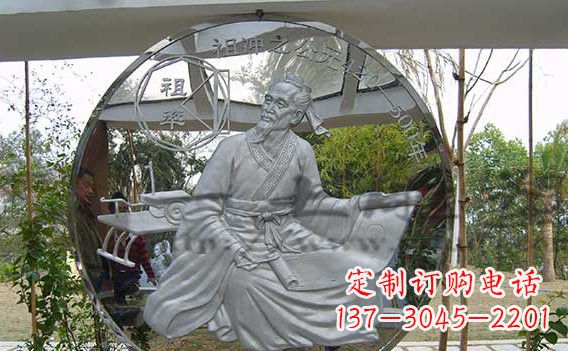 烟台校园不锈钢名人浮雕