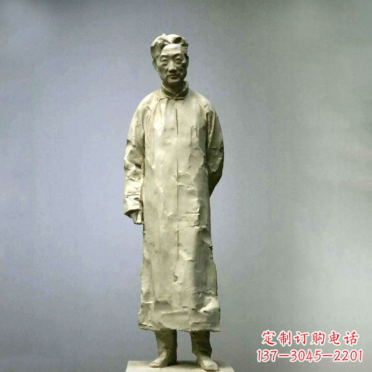 烟台徐悲鸿雕塑像石雕历史名人雕像