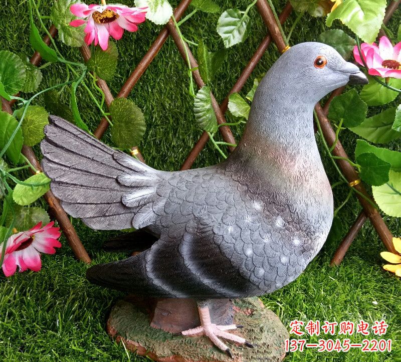 烟台学生和平鸽雕塑