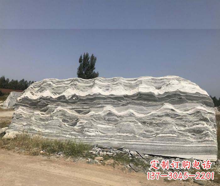 烟台雪浪石假山公园景观石雕