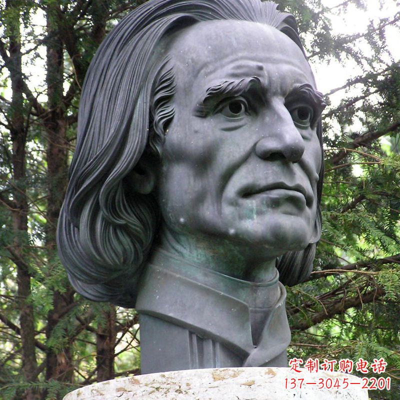 烟台英国著名外科医生利斯特铜雕头像雕塑