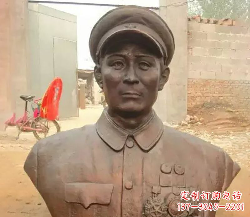 烟台元帅名人胸像铜雕