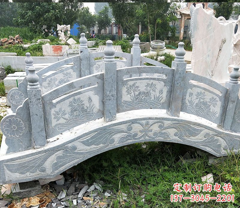 烟台园林仿古石拱桥景观石雕 (3)