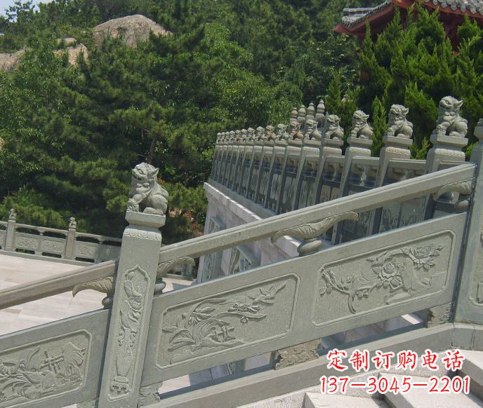 烟台园林仿古石栏板景观石雕 (4)