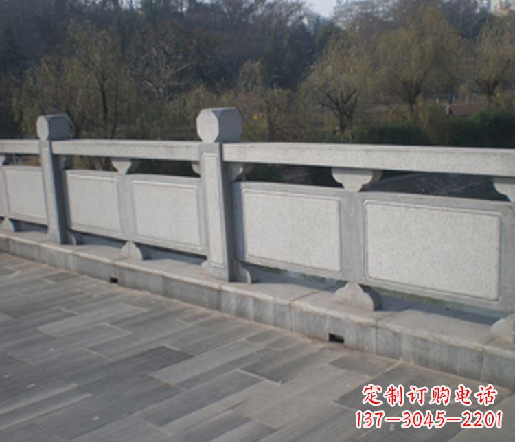 烟台园林仿古石栏板景观石雕 (7)