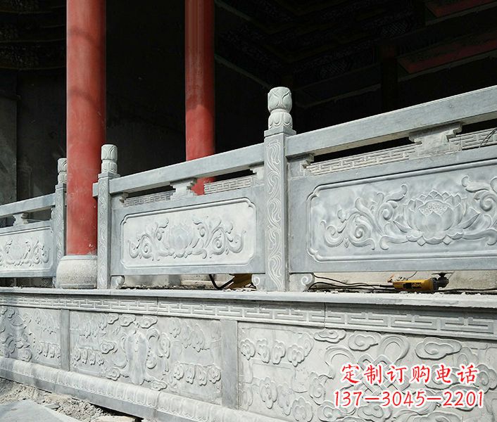烟台园林仿古石栏板景观石雕_1 (3)