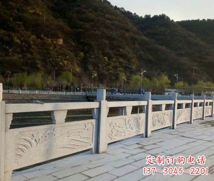 烟台园林景观大理石浮雕栏板