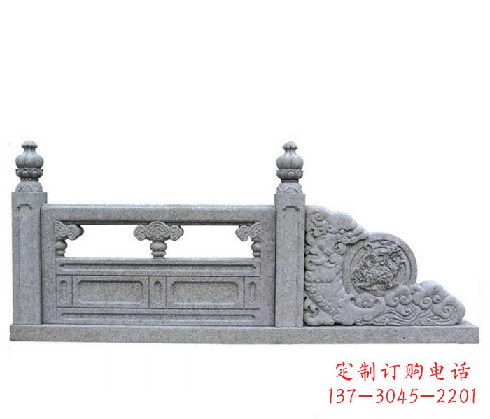 烟台园林景观大理石栏板雕塑 (2)
