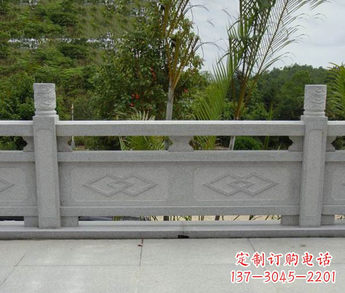 烟台园林景观大理石栏板雕塑 (3)